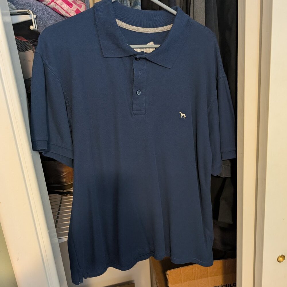 Soft Cotton Blue Hunter Polo Shirt